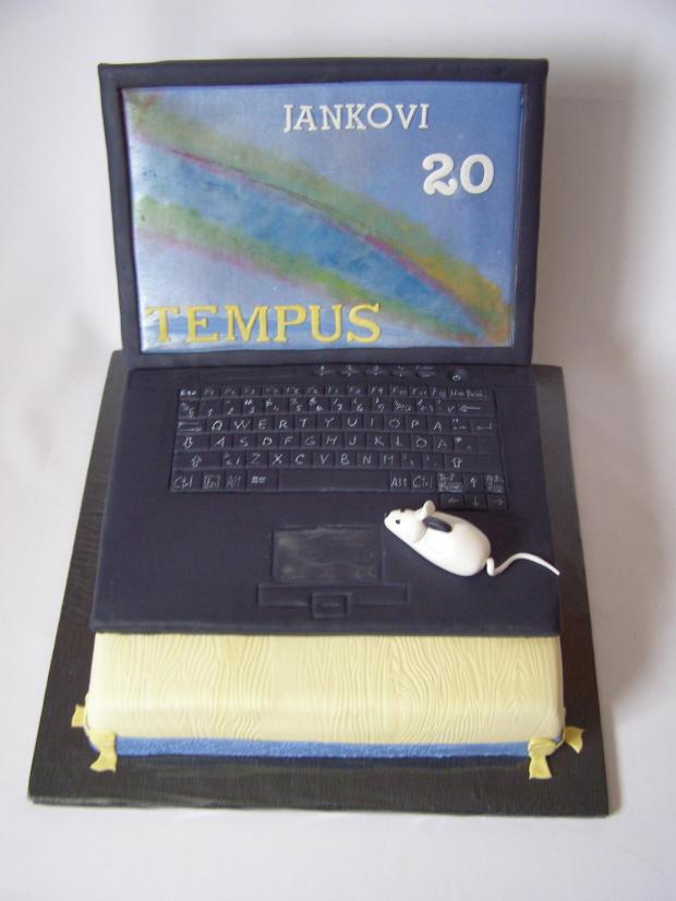 Notebook, torta, Netradičné torty Notebook, torta, Netradičné torty, Miruš 77, 1