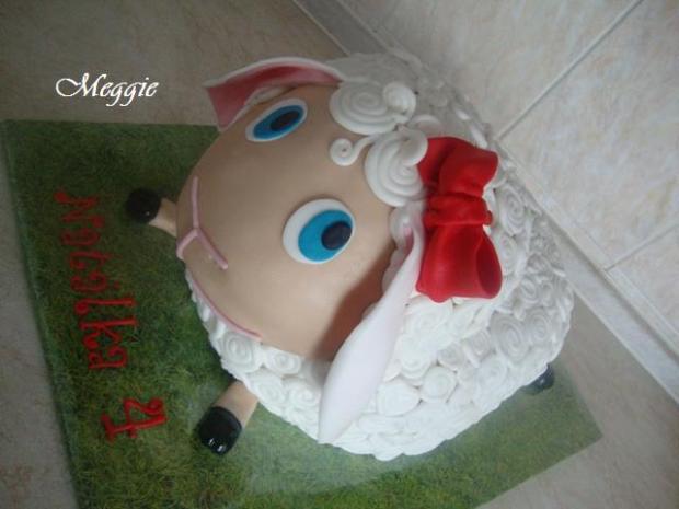 Ovečka 2, torta, Torty so zvieratkami Ovečka 2, torta, Torty so zvieratkami, Meggie, 1