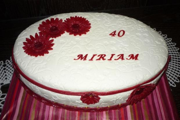 -40- Miriam, torta, Narodeninové torty -40- Miriam, torta, Narodeninové torty, Primilka, 1