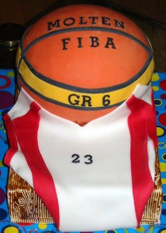 BASKETBALKA, torta, Športové torty BASKETBALKA, torta, Športové torty, evikan, 1