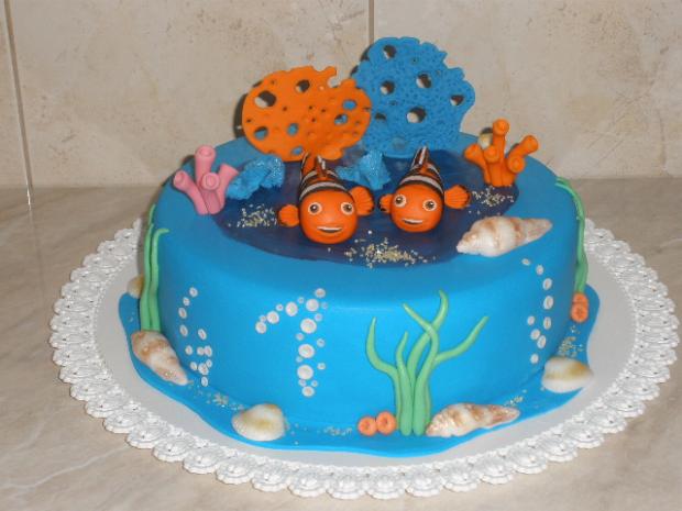 Nemo 3, torta, Rozprávkové torty Nemo 3, torta, Rozprávkové torty, Iveta Barlíková, 1
