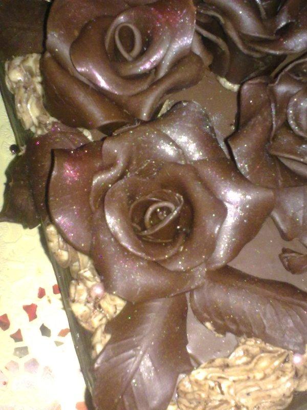 Detail ružičiek, torta, Ozdoby na torty Detail ružičiek, torta, Ozdoby na torty, 1.balance, 1