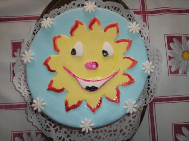 Slniecko, torta, Ostané torty pre deti, eruska, 1
