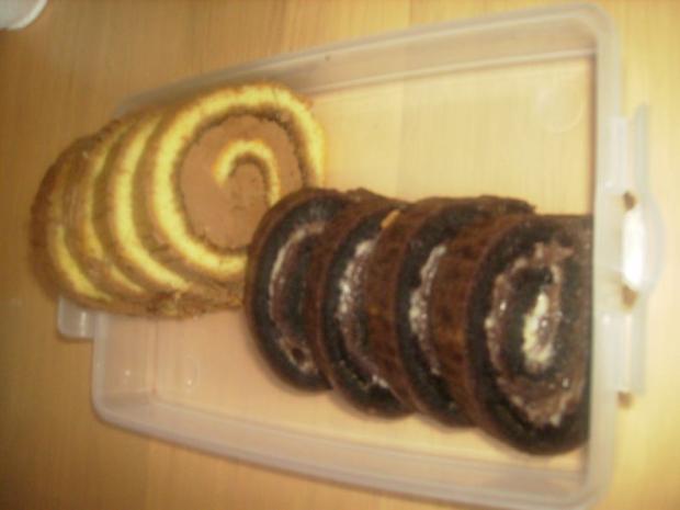 čokoládové rolády, torta, Zákusky, jancika, 1