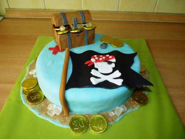 Pirátska, torta, Ostané torty pre deti, Zuzi.F, 1
