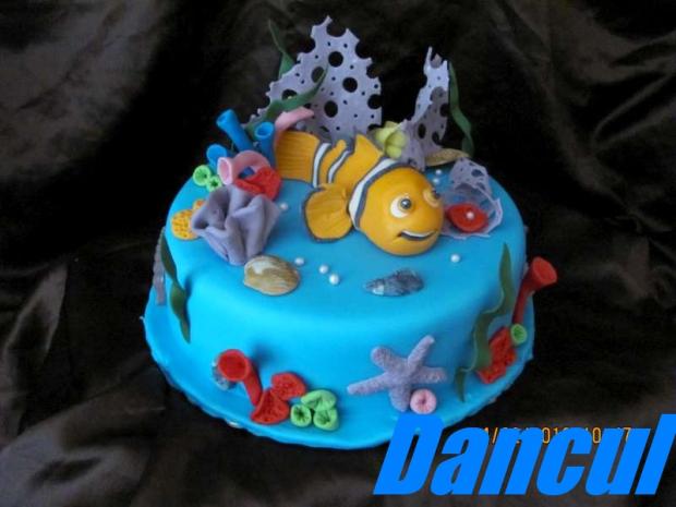 Nemo Pre vnučika do školky, torta, Rozprávkové torty Nemo Pre vnučika do školky, torta, Rozprávkové torty, Dancul, 1