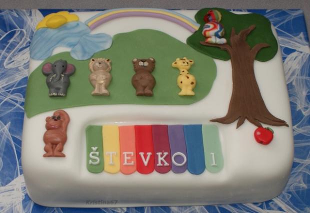 Detský klavír, torta, Ostané torty pre deti, Kristina67, 1