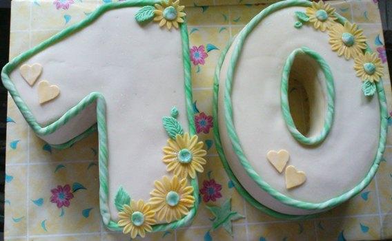 Narodeninova cislo, torta, Narodeninové torty, OLINKA_liska_ryska, 1