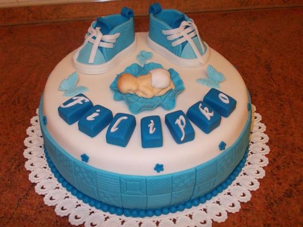 krstiny Filipko, torta, Torty na krstiny krstiny Filipko, torta, Torty na krstiny, narciska26, 1