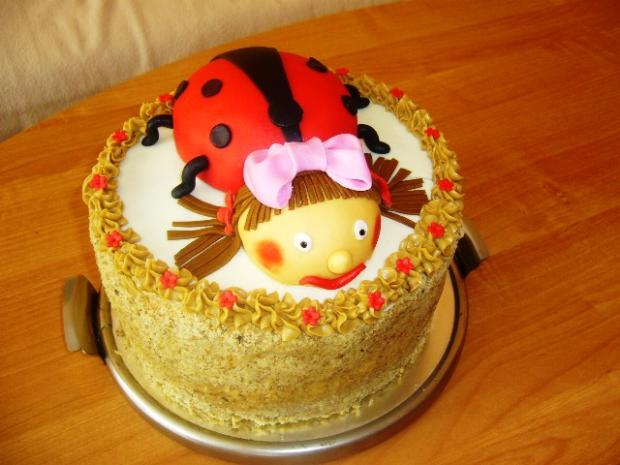 lienočka k 2. narodeninkám pre dcérku Kačenku, torta, Torty so zvieratkami lienočka k 2. narodeninkám pre dcérku Kačenku, torta, Torty so zvieratkami, jarina27, 1