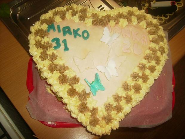 srdco - ovocna, torta srdco - ovocna, torta, jancika, 1