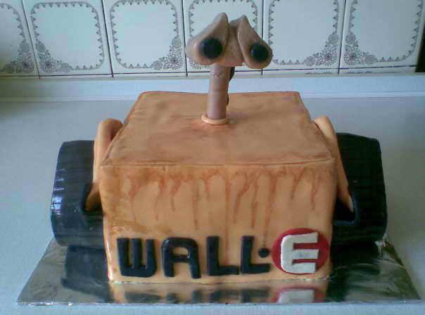 walle, torta, Torty autíčka, vláčiky, zuzanka25, 1