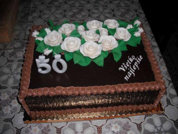 čokoládová na 50-tku, torta, Narodeninové torty čokoládová na 50-tku, torta, Narodeninové torty, ErikaR, 1