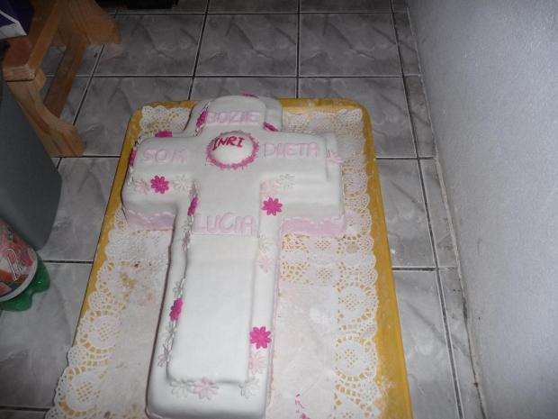 ďalší kríž k 1.sv.prijímaniu, torta, Torty na cirkevné sviatky ďalší kríž k 1.sv.prijímaniu, torta, Torty na cirkevné sviatky, aljusa, 1