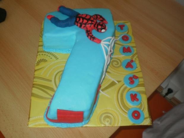 Sedmička so Spidermanom, torta, Ostané torty pre deti, zlasticova, 1