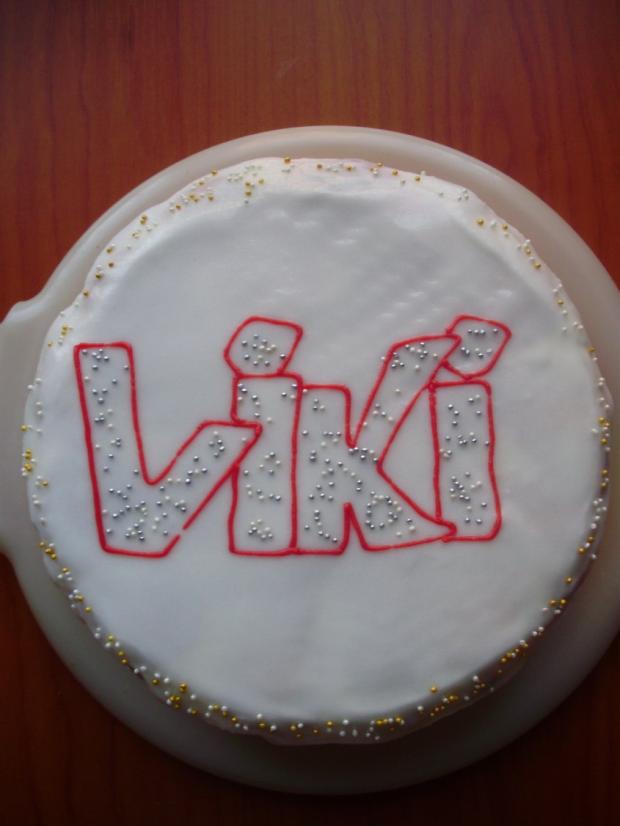 smotanová  k meninám , torta, mona20, 1
