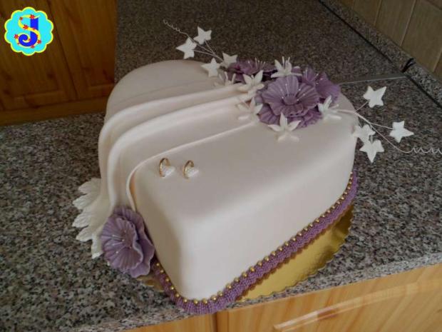 Svadobná, torta, Svadobné torty Svadobná, torta, Svadobné torty, Janka.S, 1