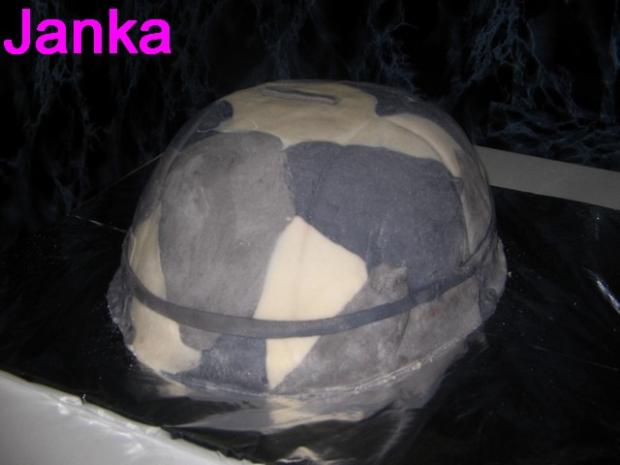 vojenská prilba, torta, janka84, 1