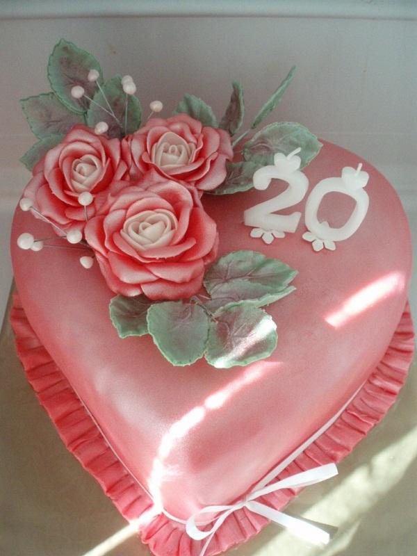 Srdce, torta, Narodeninové torty Srdce, torta, Narodeninové torty, Tonka64, 1