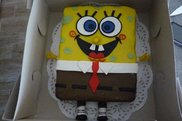Sponge Bob muj prvy, torta, Rozprávkové torty Sponge Bob muj prvy, torta, Rozprávkové torty, martazdar, 1