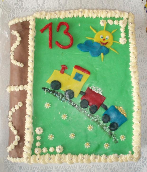 môj prvý vláčik, torta, Torty autíčka, vláčiky, Ivet, 1