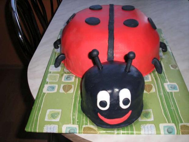 moja prvá lienka, torta, Torty so zvieratkami, petra 18, 1