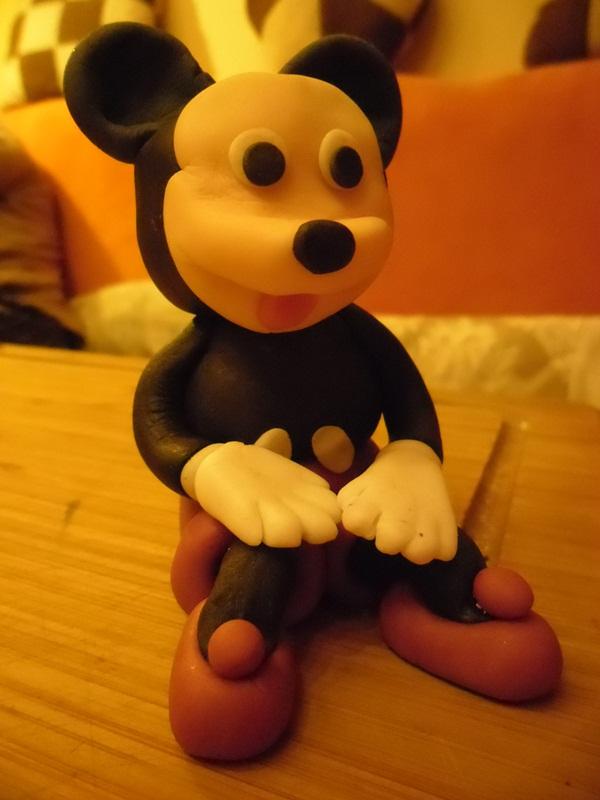 Mickey z marcipánu, torta, Rozprávkové torty, Lubica67, 1
