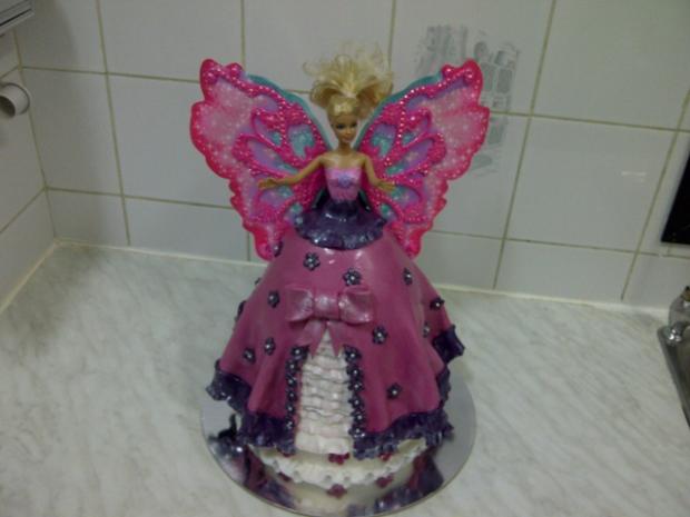 barbie, torta, Torty pre dievčatá, Sausen, 1