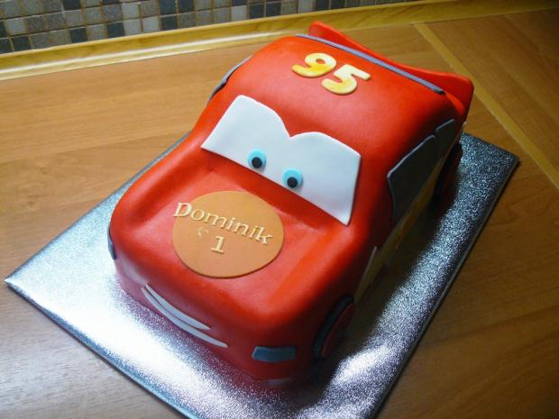 Blesk, torta, Torty autíčka, vláčiky, MarikaFa, 1