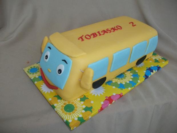Usmiaty autobus, torta, Torty autíčka, vláčiky, Alenik, 1