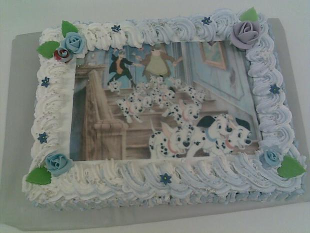 101 dalmatincov, torta, Torty so zvieratkami, mery 24, 1