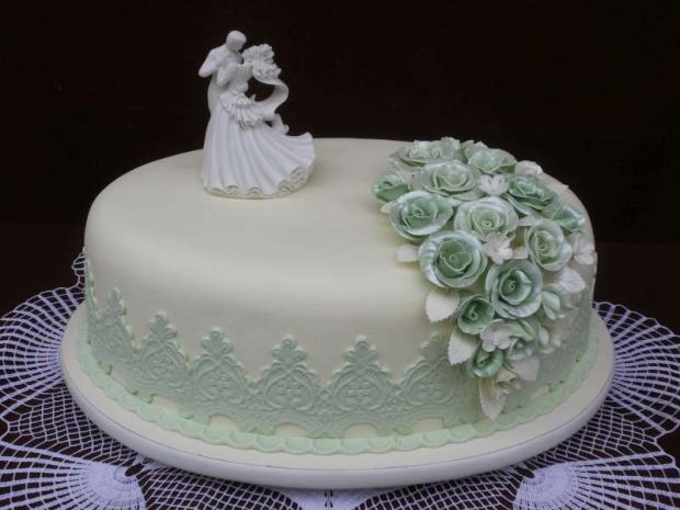 Ešte v zelenom, torta, Svadobné torty Ešte v zelenom, torta, Svadobné torty, mayra, 1