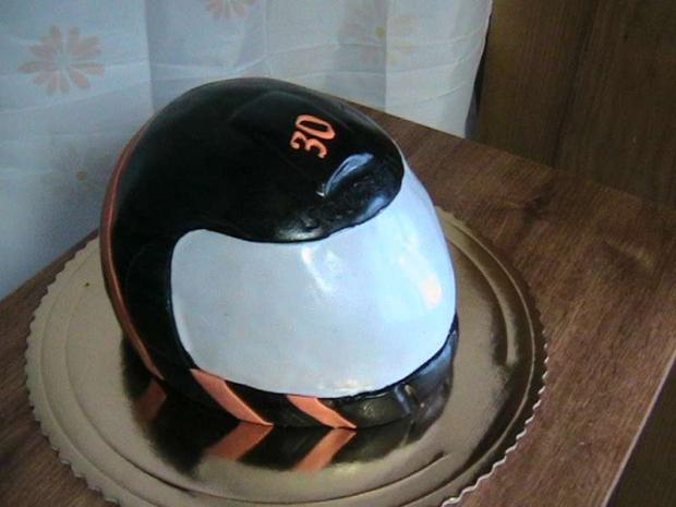 prilba na motorku, torta prilba na motorku, torta, andrea.d, 1