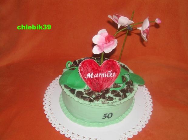 orchidea, torta, Narodeninové torty orchidea, torta, Narodeninové torty, chlebik39, 1