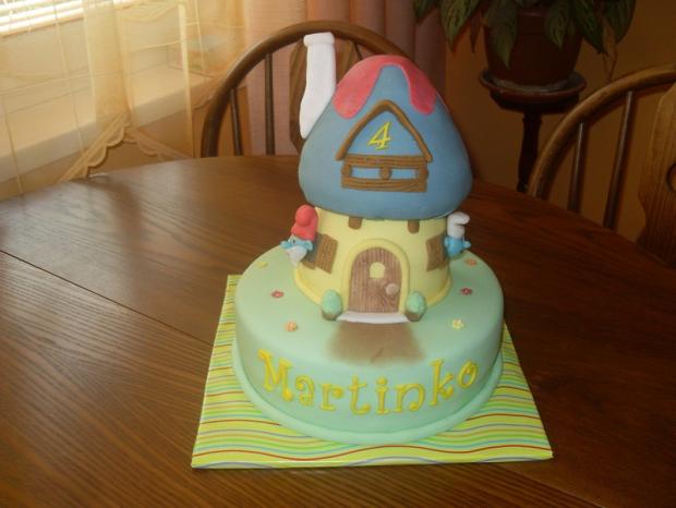 šmolkovia, torta, Rozprávkové torty šmolkovia, torta, Rozprávkové torty, erika.czakova, 1