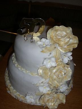 k 50temu výročiu, torta, Svadobné torty k 50temu výročiu, torta, Svadobné torty, Ivka29, 1
