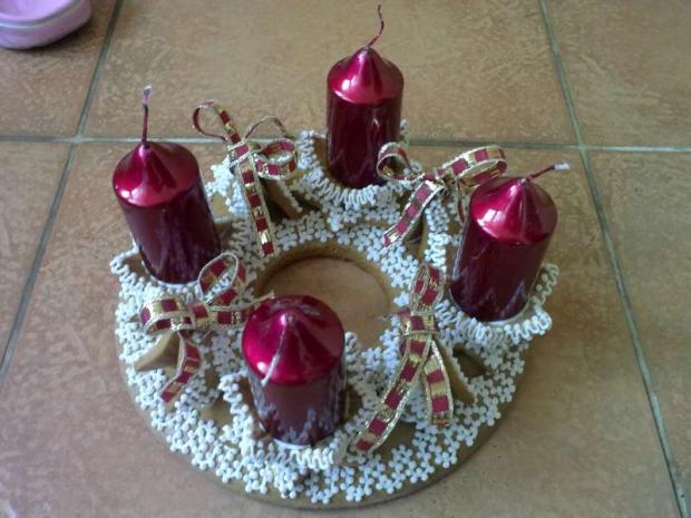 Adventní věnec, torta, Vianočné torty, m.vecernikova, 1