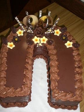 čokopodkova, torta, Narodeninové torty, Ivka29, 1