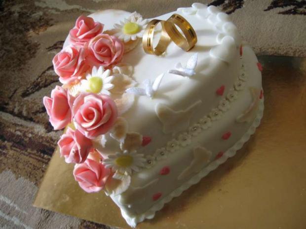 Svadobne srdce, torta, Svadobné torty Svadobne srdce, torta, Svadobné torty, Jurdo81, 1