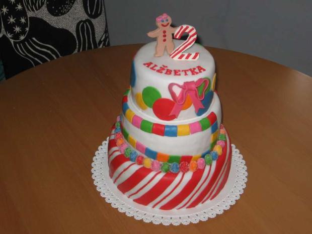 Veselá veľká detská torta, torta, Ostané torty pre deti Veselá veľká detská torta, torta, Ostané torty pre deti, Lubka212, 1