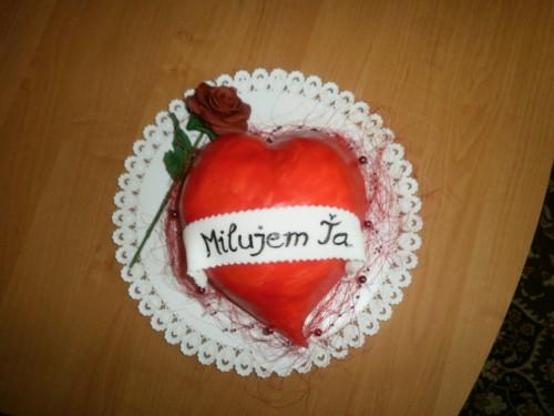 na Valentín , torta, Netradičné torty, SILWIA 21, 1