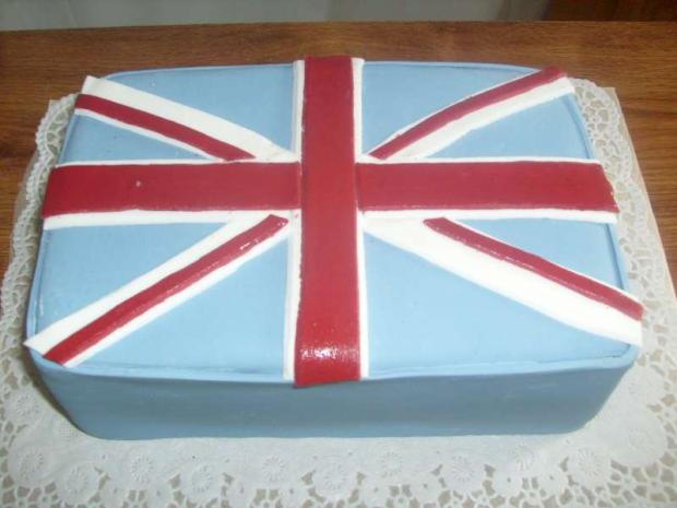 anglická vlajka, torta, Netradičné torty anglická vlajka, torta, Netradičné torty, andrea.d, 1