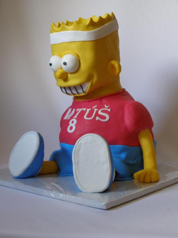 Nepodarenýýýýý Bart, torta, Ostané torty pre deti Nepodarenýýýýý Bart, torta, Ostané torty pre deti, Miruš 77, 1