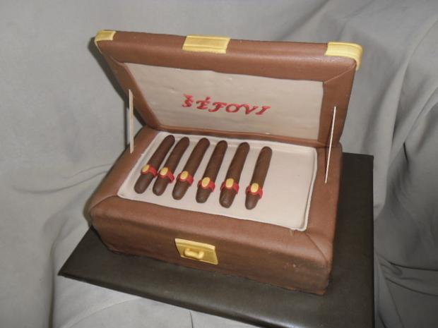 Cigara, torta, Netradičné torty Cigara, torta, Netradičné torty, Alenik, 1