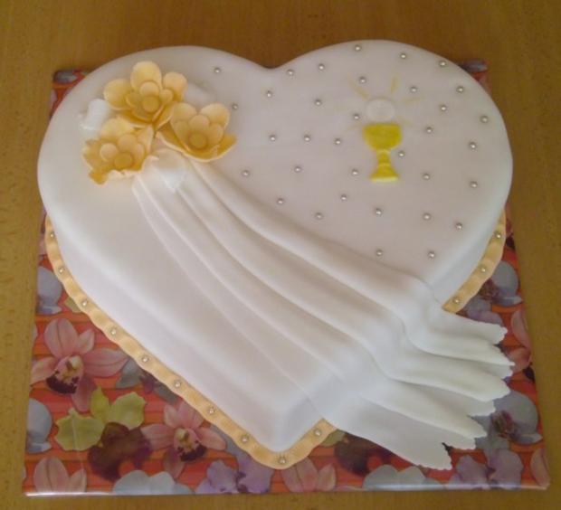 K 1.sv.prijímaniu, torta, Torty na cirkevné sviatky, MonikaT, 1