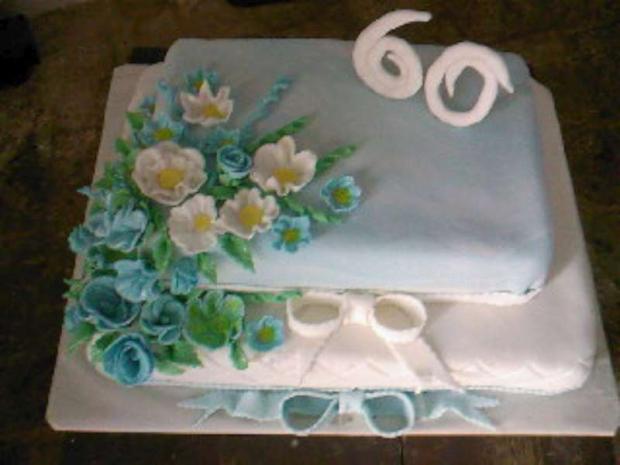 Na šesdesiatku, torta, Narodeninové torty, LUDMILKAOL, 1