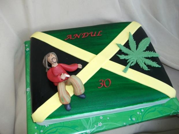Bob Marley a mariška:-D, torta, Netradičné torty, Alenik, 1