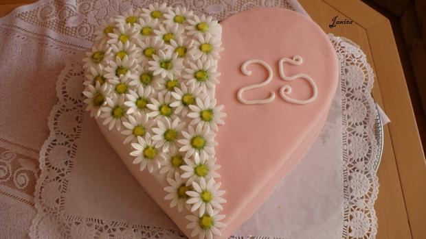 srdce, torta srdce, torta, Janita, 1