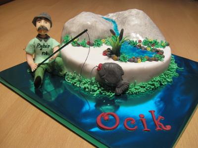 rybár roku, torta, Narodeninové torty rybár roku, torta, Narodeninové torty, mamca124, 1