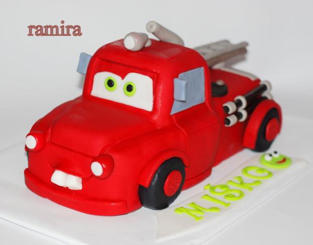 Mater - ,,rescue squid,,, torta, Torty autíčka, vláčiky, ramira, 1